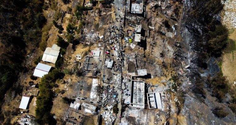 incendio cerros de Valparaíso