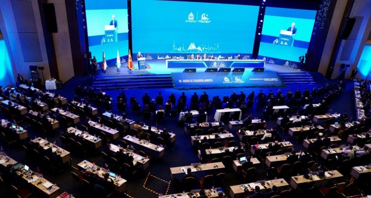 Asamblea general de la Interpol.