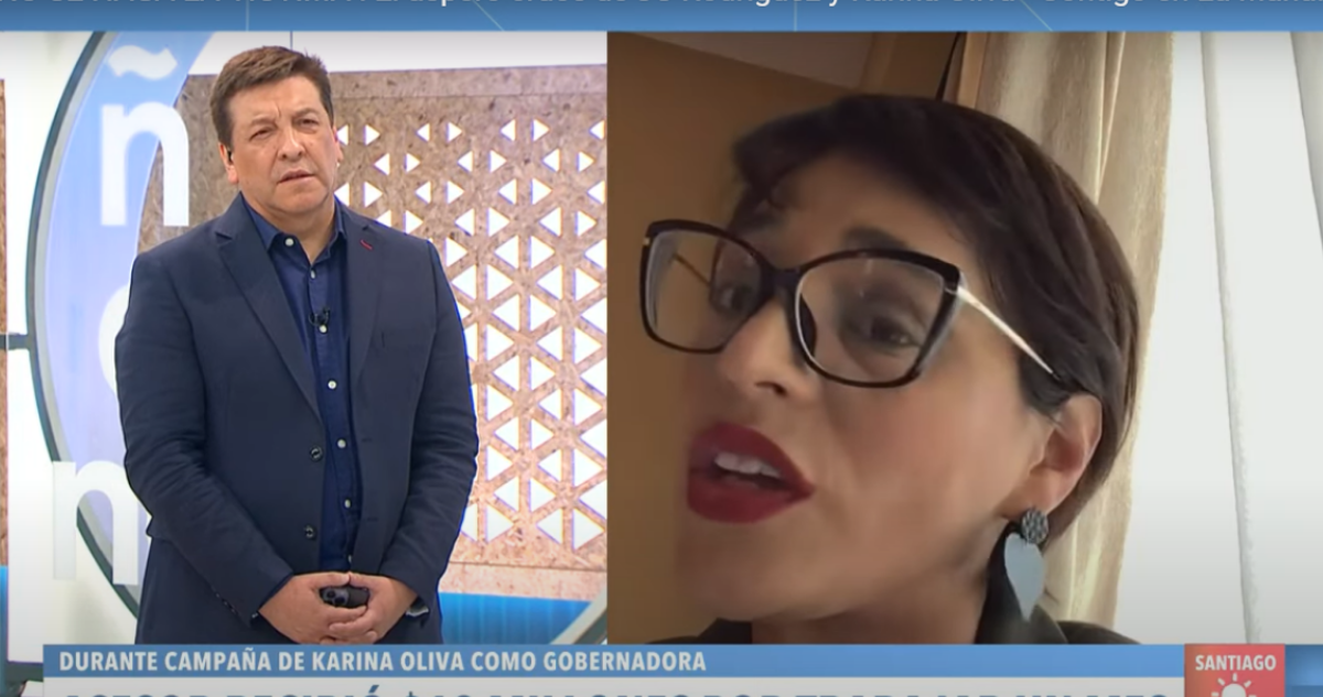 Julio César Rodríguez y Karina Oliva
