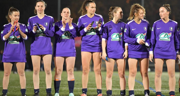 Jugadoras francesas en protesta