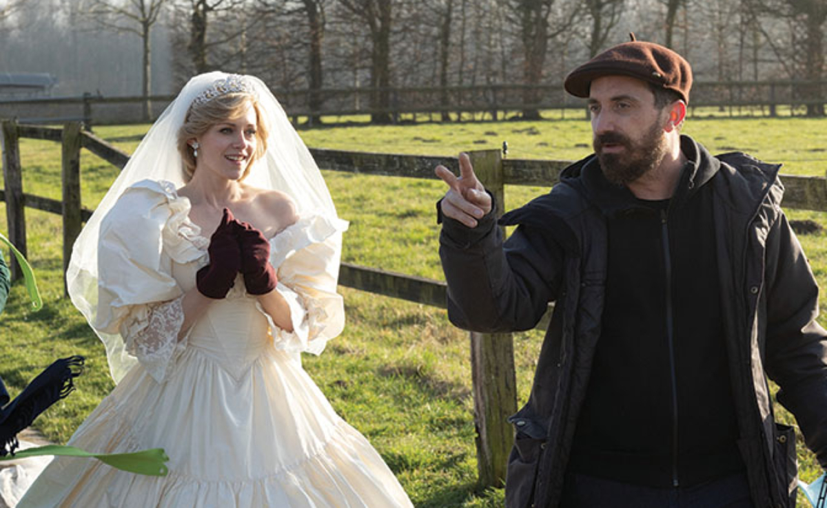 Pablo Larraín y Kristen Stewart