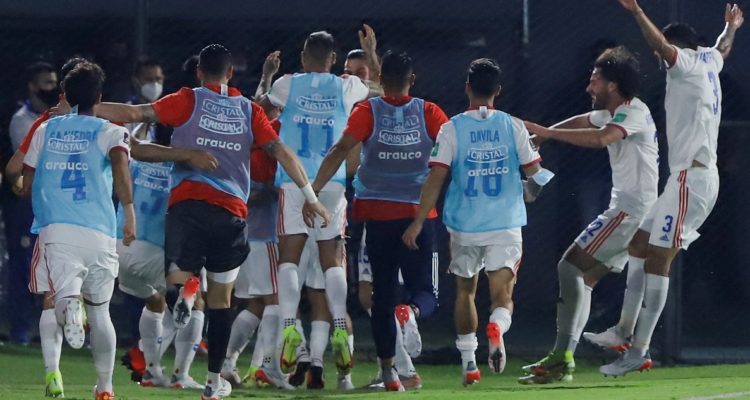 La Roja y el festejo de gol a Paraguay