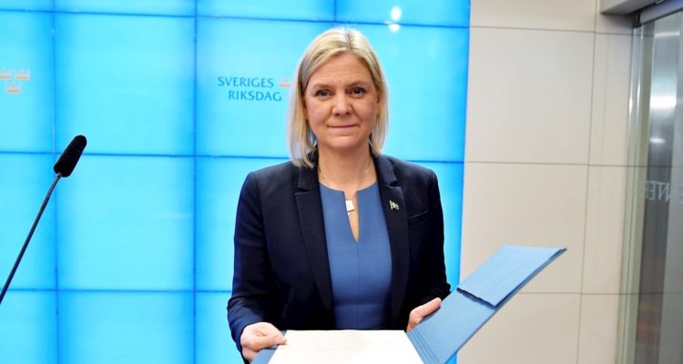 La nueva primera ministra sueca, Magdalena Andersson.