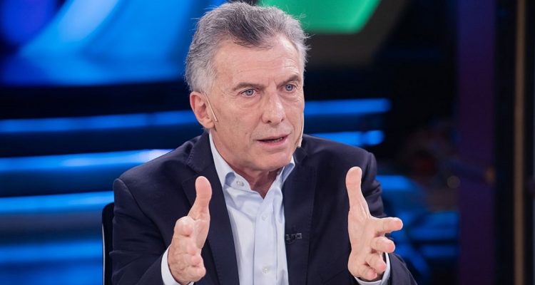 El expresidente argentino Mauricio Macri.