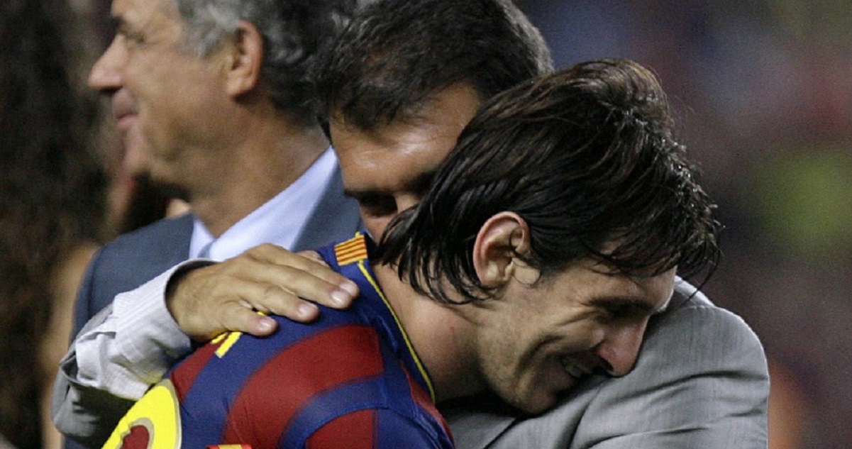 Messi no olvida a Barcelona y carga con Laporta