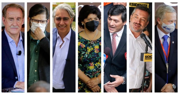 Candidatos a la presidencia de Chile.
