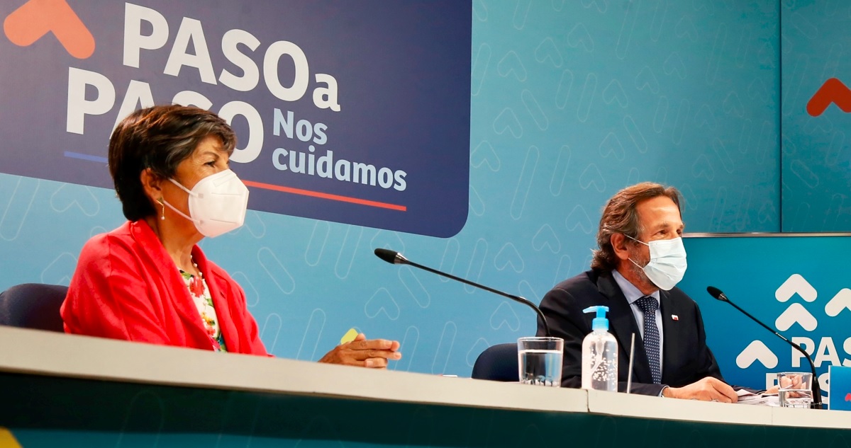 Autoridades del Minsal en reporte covid-19