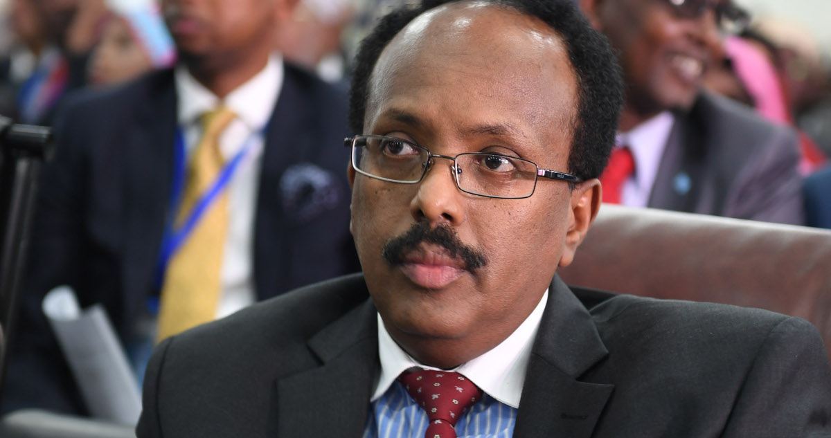 El presidente somalí, Mohamed Abdullahi “Farmajo”.