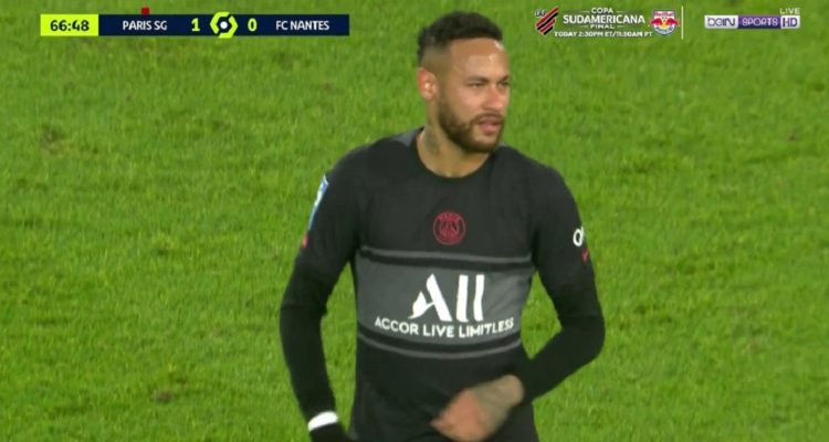 Neymar y su enojo tras ser reemplazo en PSG
