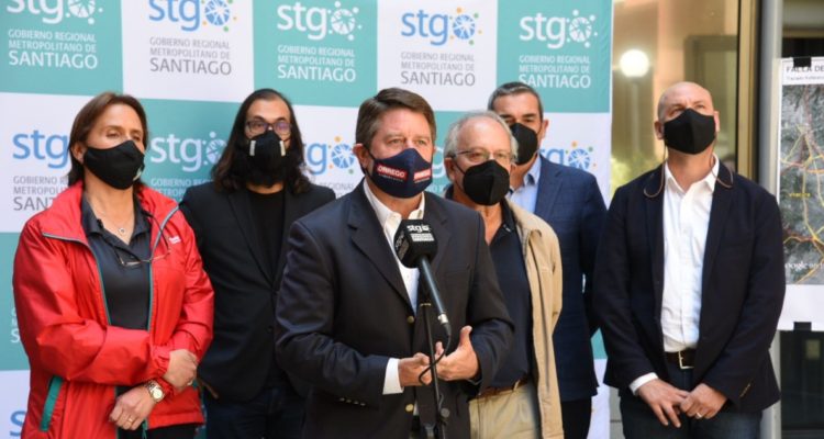 Orrego pide modificar Plan Regulador Metropolitano ante riesgos de la falla de San Ramón