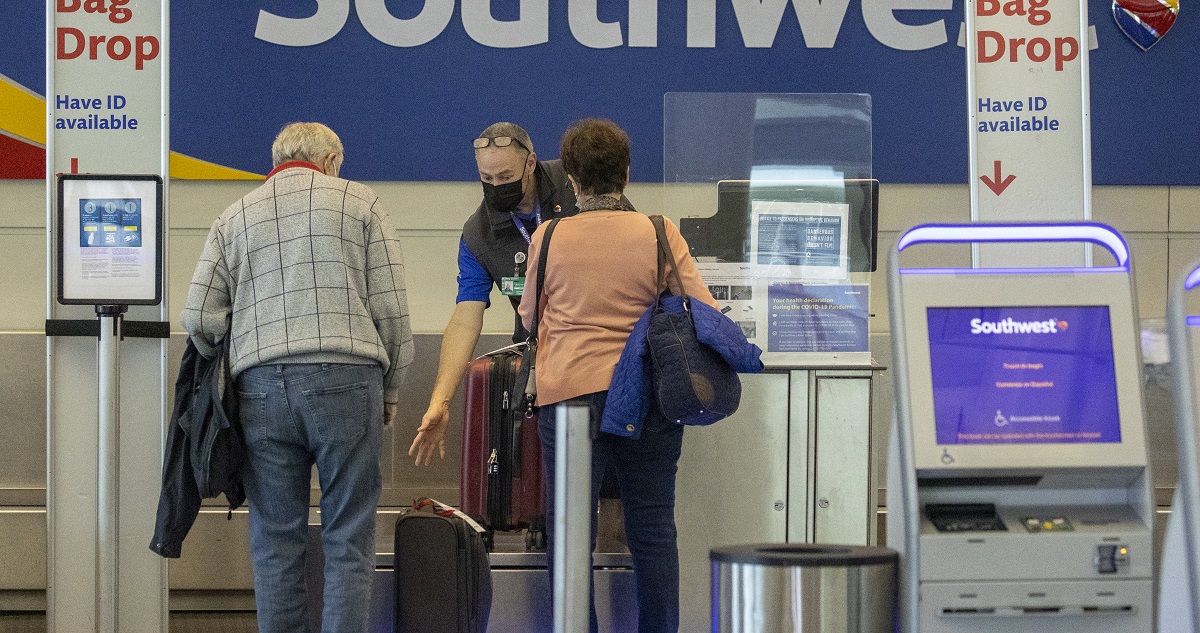 Aeropuerto en los Estados Unidos.