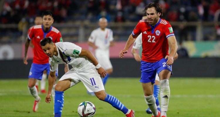 Paraguay vs Chile, en su último partido.