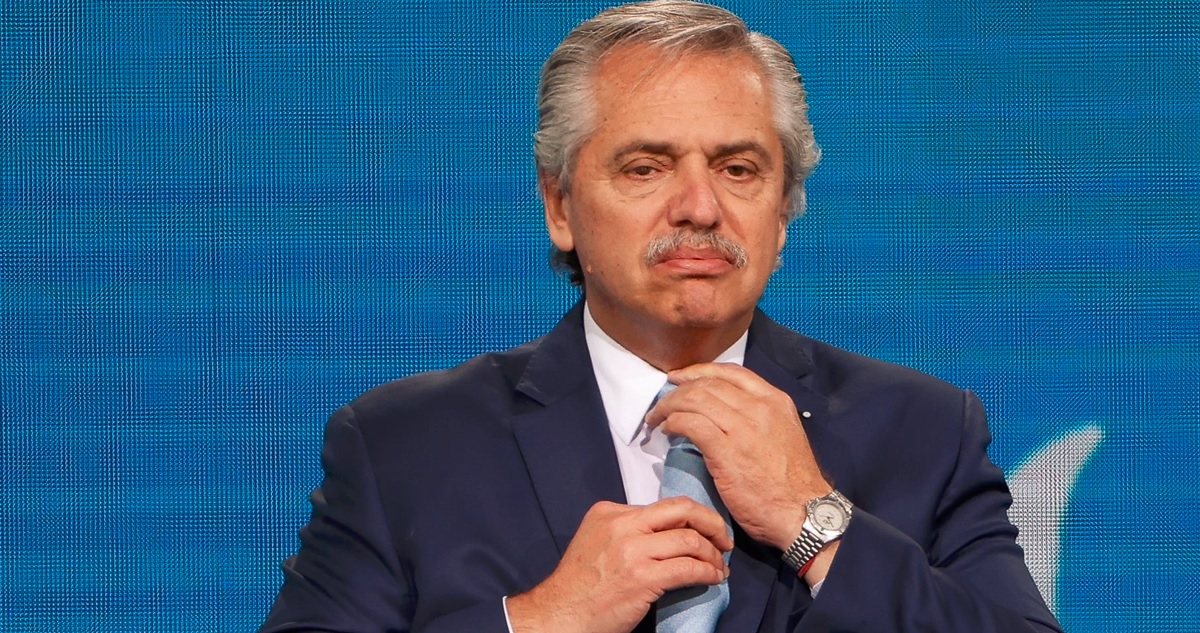 El presidente de Argentina, Alberto Fernández.