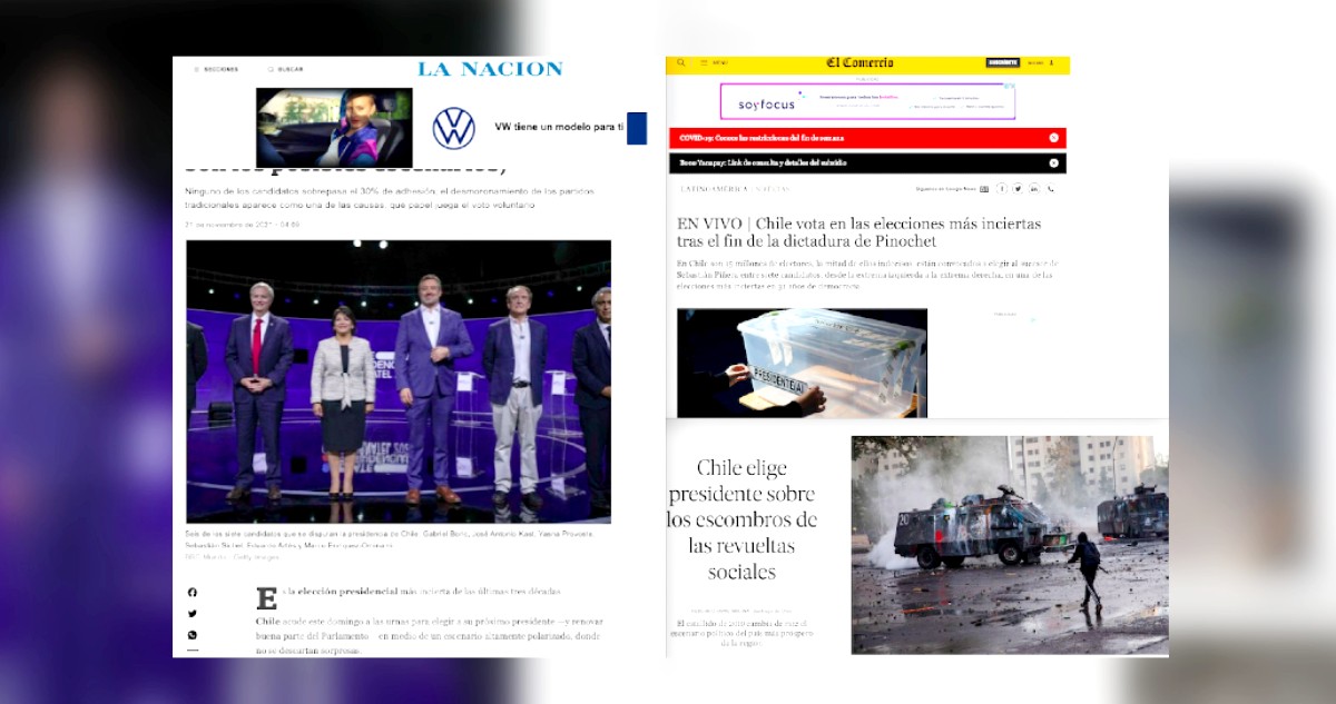 Imágenes prensa internacional