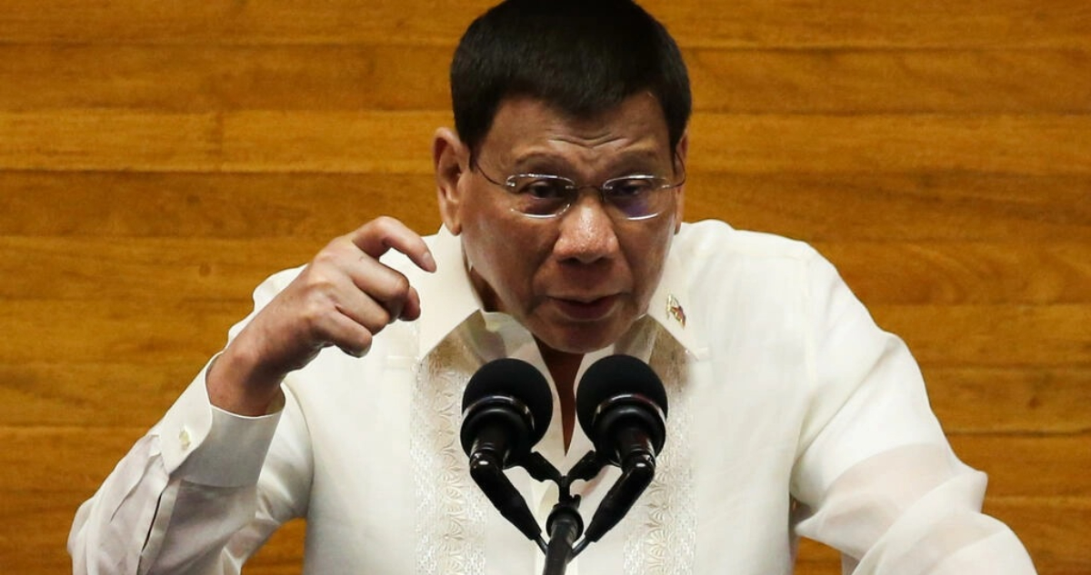 Fin a las especulaciones presidente de Filipinas se inscribe como candidato a senador para 2022