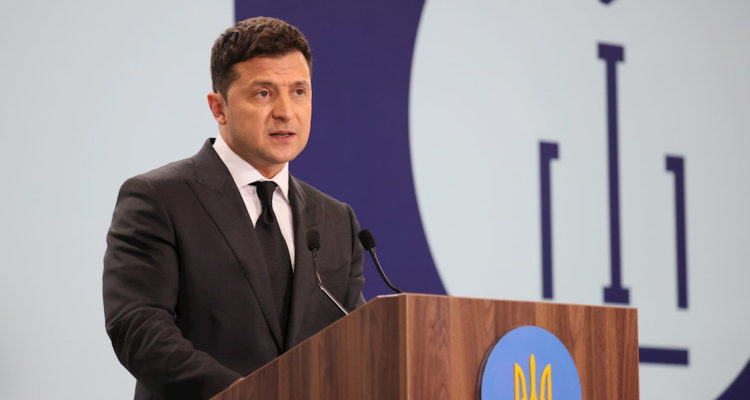 El presidente ucraniano, Volodímir Zelenski.