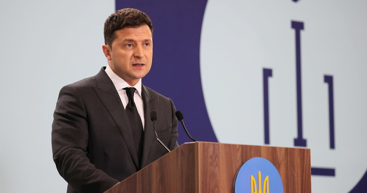 El presidente ucraniano, Volodímir Zelenski.