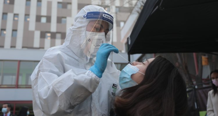 Realización de examen PCR