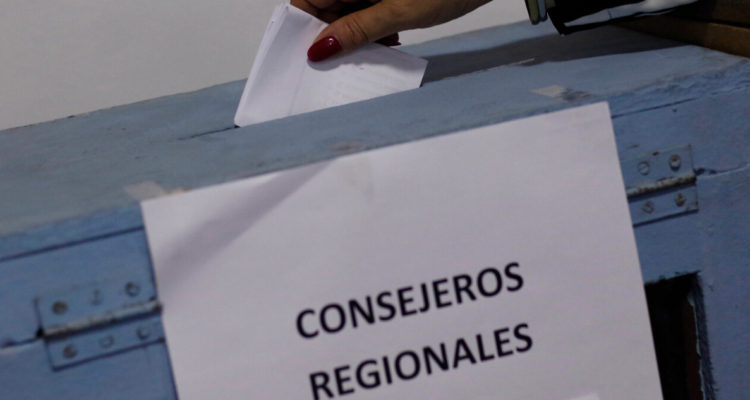 Urna de consejeros regionales o cores
