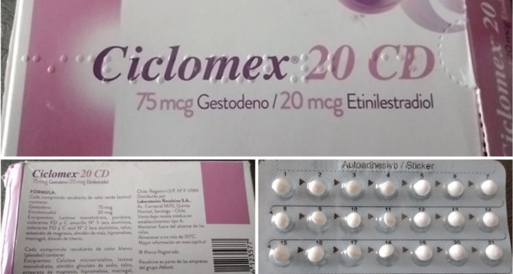 El paquete de pastillas que acusan presentó fallas en su empaque.