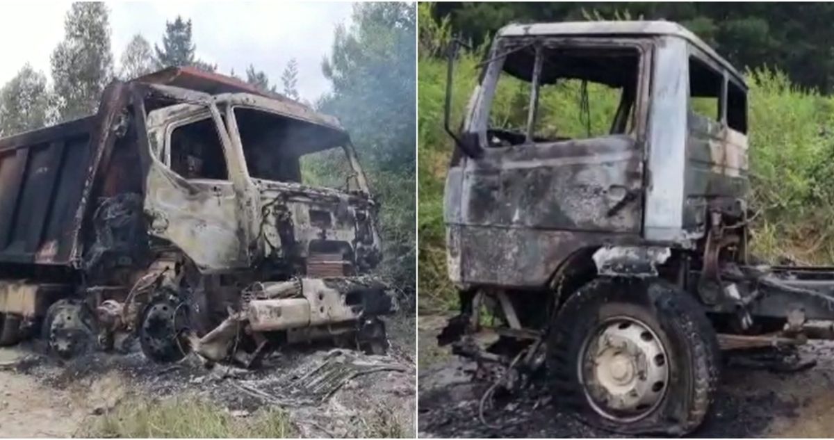 Ataque incendiario en provincia de Arauco