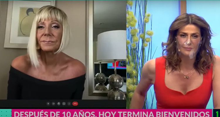 Raquel Argandoña reaparece en fin de Bienvenidos y con ácidas indirectas: “Me van a retar”