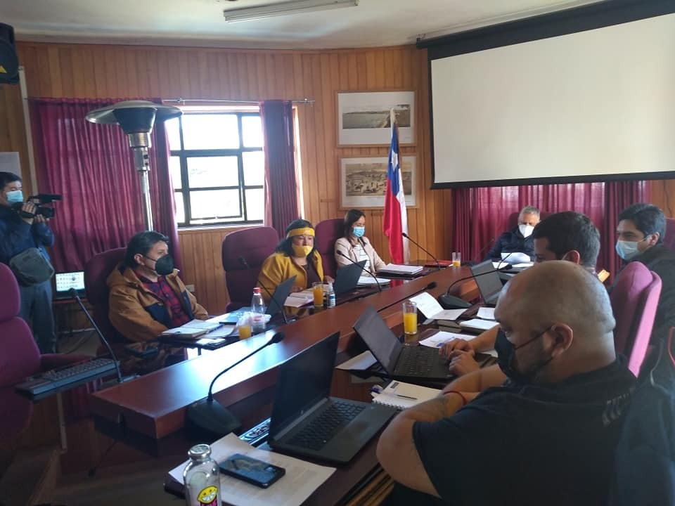 Reunión del Concejo Municipal de Ancud