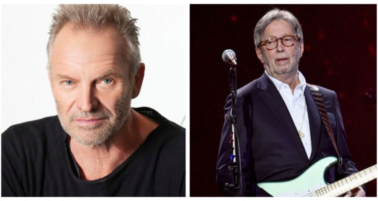Sting y Eric Clapton