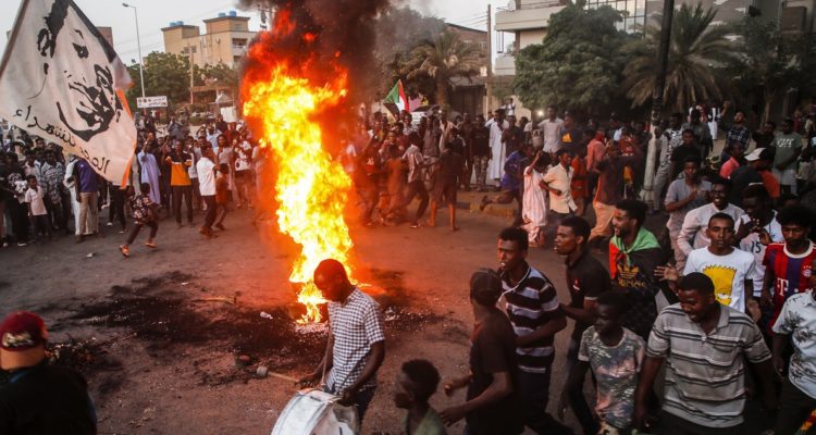 Protestas en Sudán.