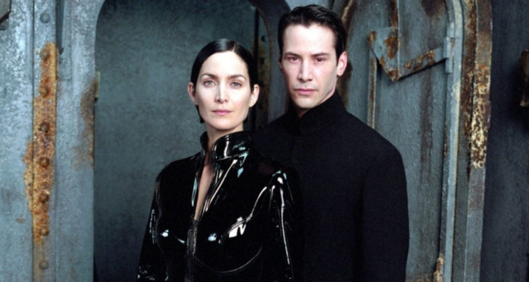 Trinity y Neo en “The Matrix”