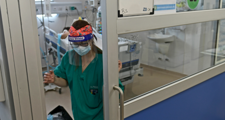 Trabajadora de salud