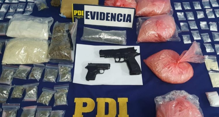 detención banda de tráfico de drogas