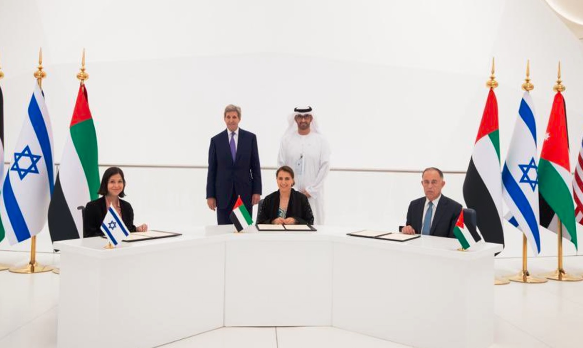 Firma acuerdo Israel y Jordania
