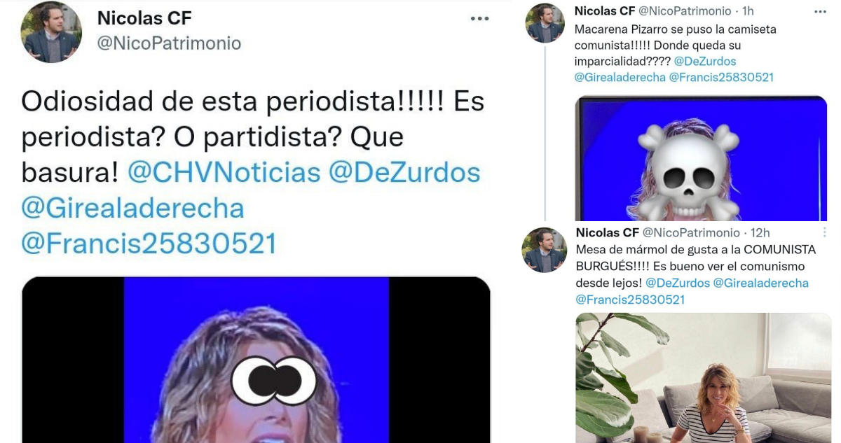 Abren sumario contra funcionario Providencia por tuiteos contra Macarena Pizarro