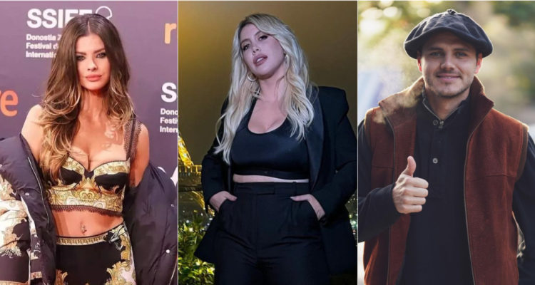 Eugenia “China” Suárez, Wanda Nara y Mauro Icardi.