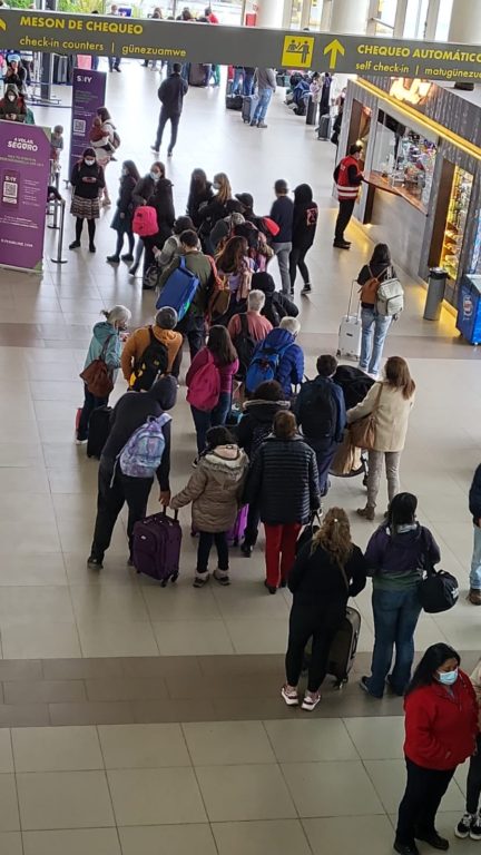 suspenden actividades en aeropuerto de Temuco