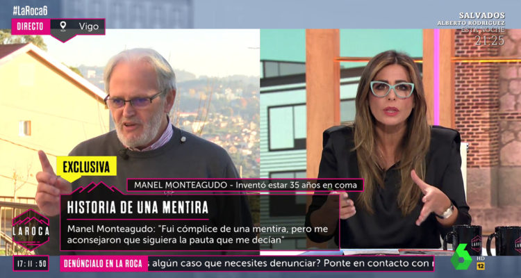 El falso estado de coma desmentido en la TV que se ha vuelto viral: “Esto se fue de madres”