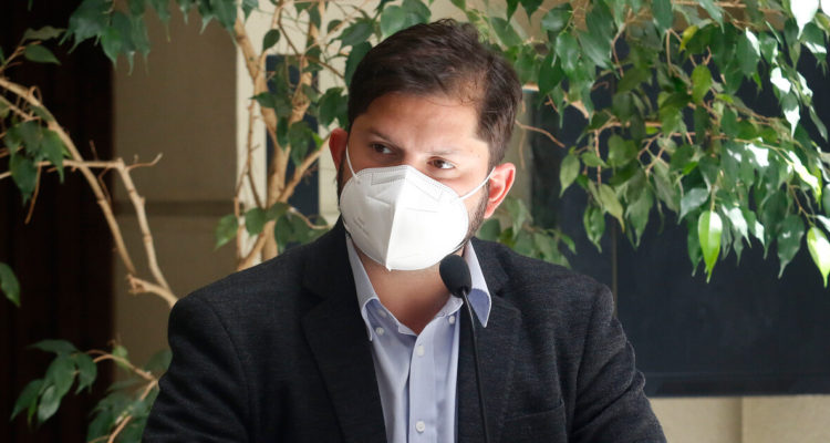 Candidato de Apruebo Dignidad, Gabriel Boric