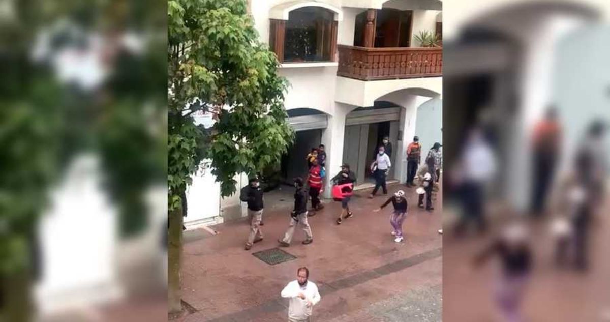 Vendedores ambulantes dejan un lesionado en inspección municipal