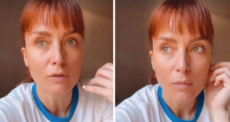 Begoña Basauri debió socorrer a una persona