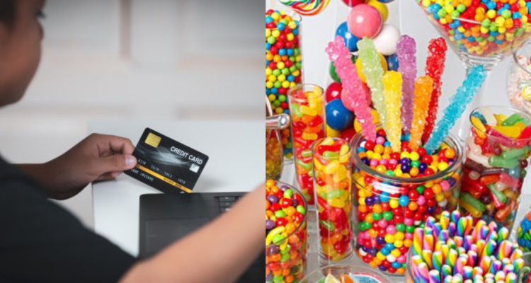 Niño gasto millones en dulces