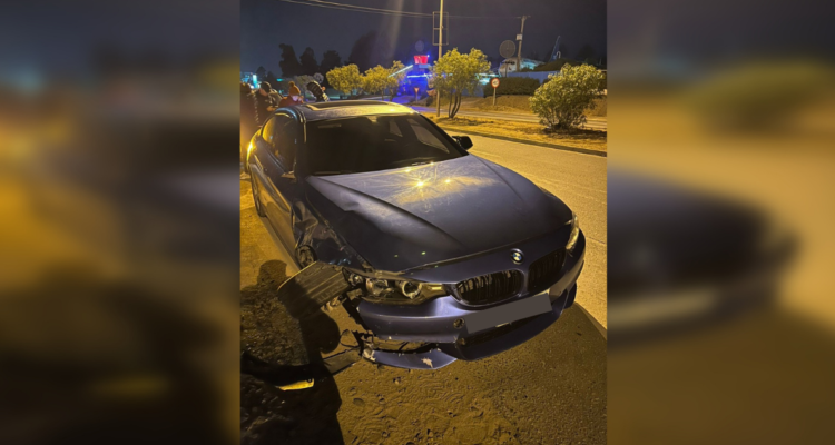 Automóvil chocado