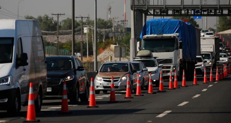 TRABAJOS EN AUTOPISTA CENTRAL