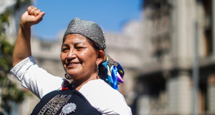 Elisa Loncon, presidenta Convención