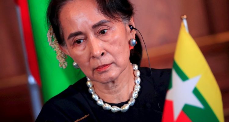 La líder birmana depuesta, Aung San Suu Kyi.