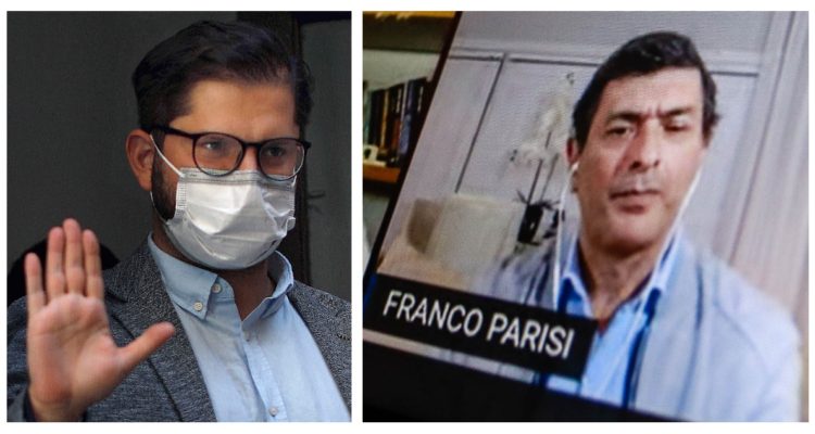 Foto de Gabriel Boric, que no irá al programa Bad Boys de Franco Parisi