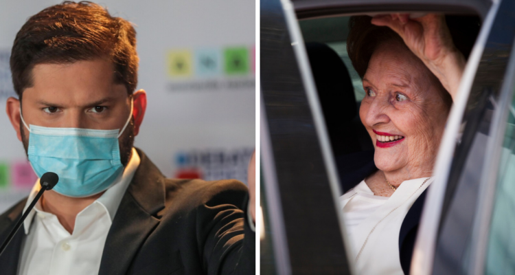 Gabriel Boric sobre muerte de Lucía Hiriart