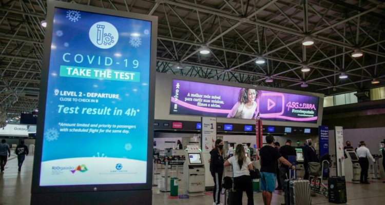 Imagen de contexto de un aeropuerto en Brasil