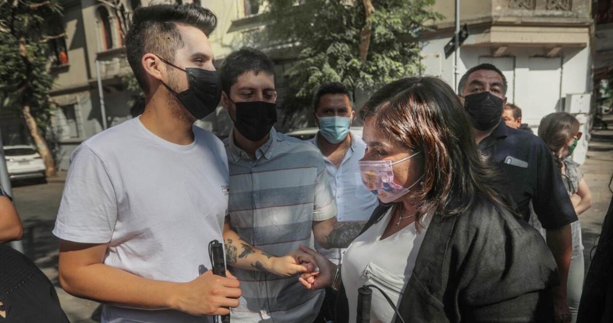 gustavo Gatica y Fabiola Campillai