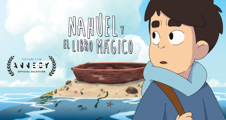 nahuel y el libro magico portada